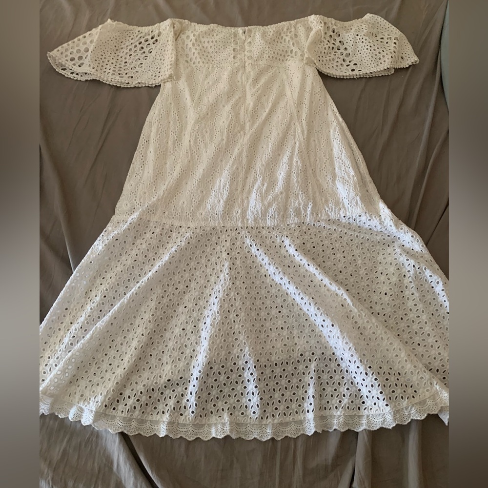 Farm Rio Eyelet Dress - Picture 3 of 15